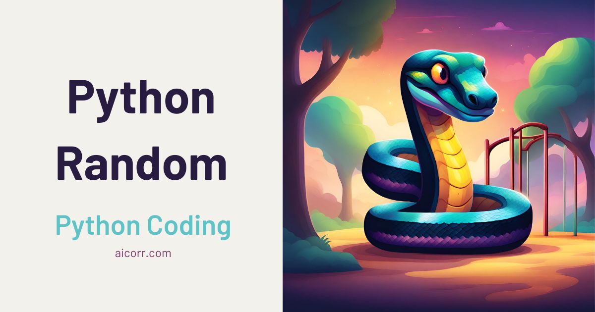 random библиотека python