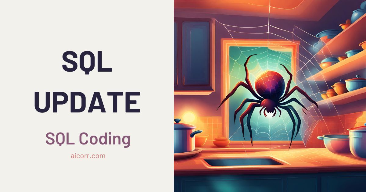 SQL Update - AICorr.com
